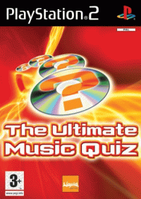 The Ultimate Music Quiz PAL Playstation 2  box art